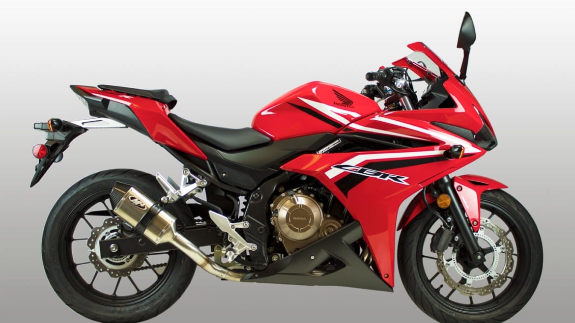 M4 Exhaust Slip-On with Titanium Canister - HO5036