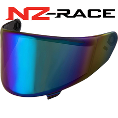 KYT NZ-Race & NF-R Visors Helmet - Iridium Rainbow