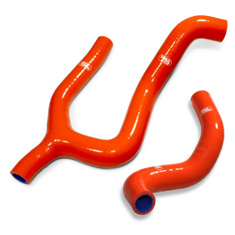 KTM EC 350F 4T Thermostat Bypass 2021-2023 2 Piece Samco Sport Thermostat Bypass Hose Kit