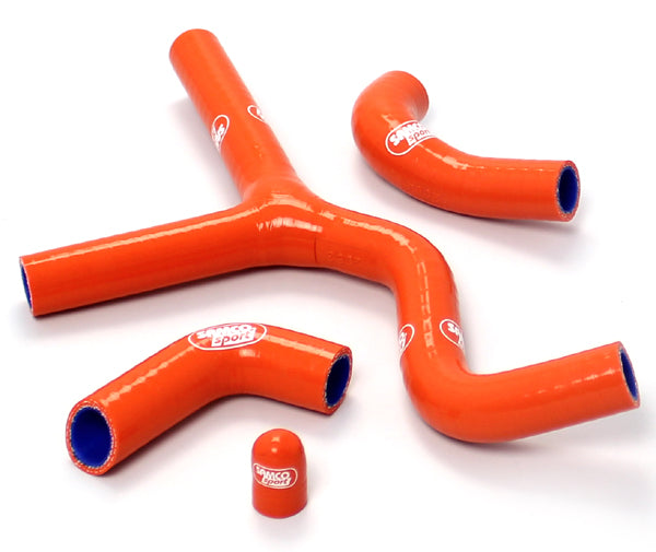 KTM 400 EXC Thermostat Bypass 2000-2002 4 Piece Samco Sport Thermostat Bypass Hose Kit