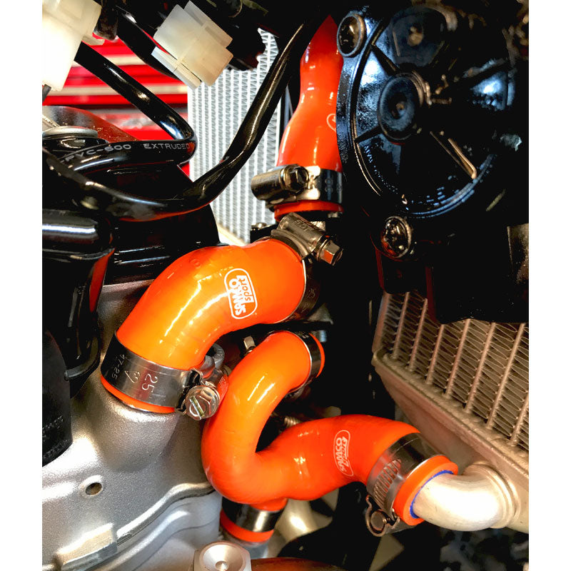 [B]【新品】KTM 450SX サムコ ラジエーターホース SAMCO TCSKTM4 KTM FE 450 OEM Design 2020-2023 4 Piece Samco Sport OEM Design Hose Kit