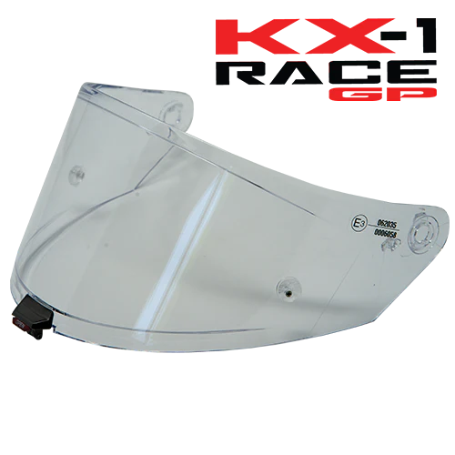 KYT KX-1 Race Visors Helmet - Clear