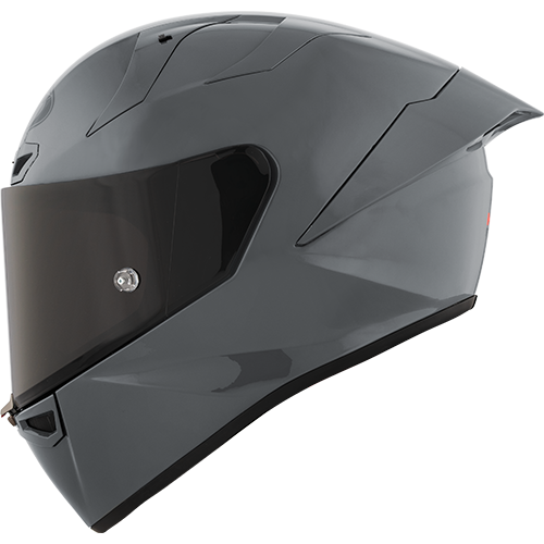 KYT KX-1 Race GP Helmet - Plain GRL Grey (Glossy)