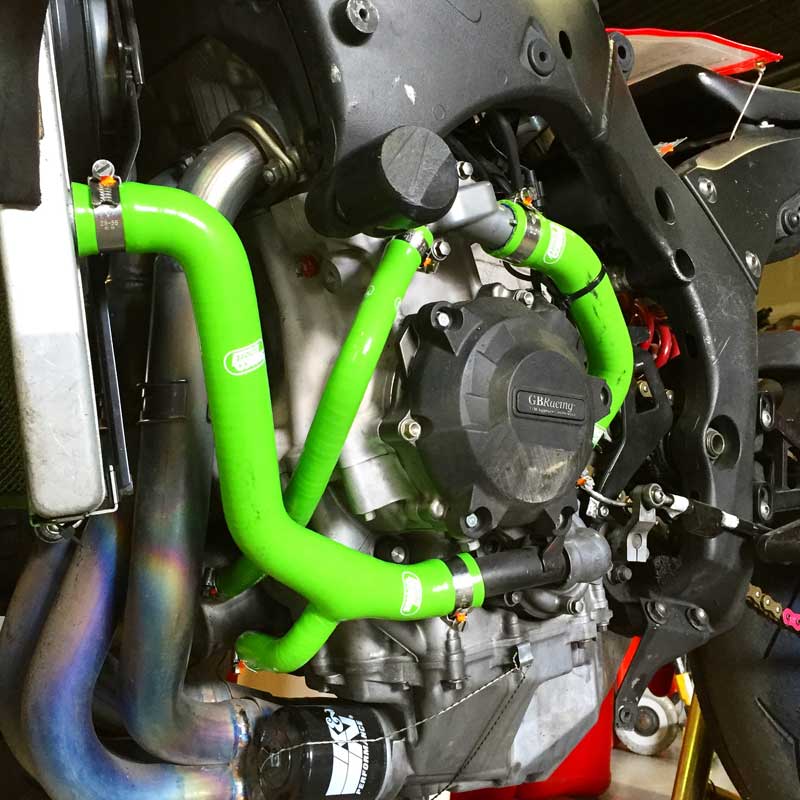 Samco Sport 4-Piece Y-Piece Hose Kit Kawasaki ZX-10R 11-15 | HHR