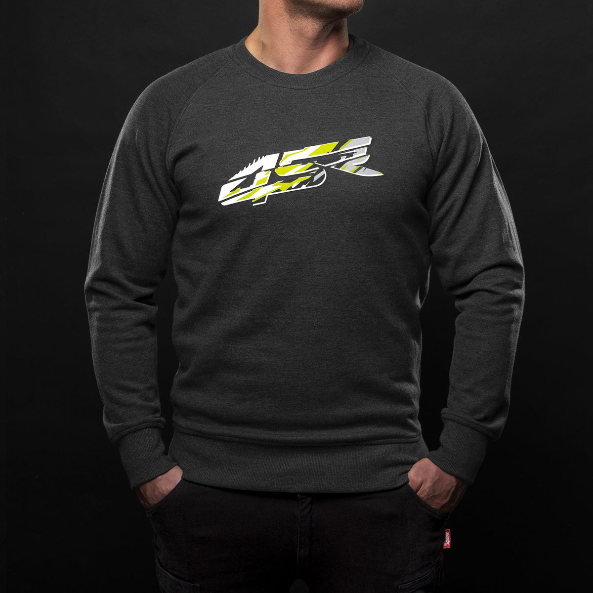 4SR Kevlar sweatshirt Crack Camo Yellow