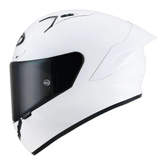 KYT NZ-Race Helmet - Plain White