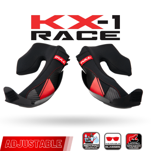 KYT KX-1 Cheek Pads