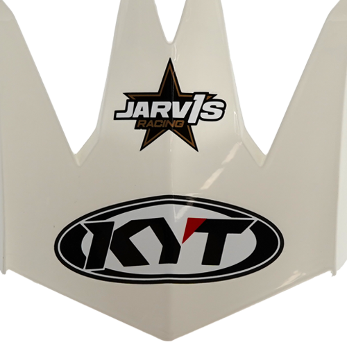 KYT Skyhawk Peak Helmet - Jarvis Replica