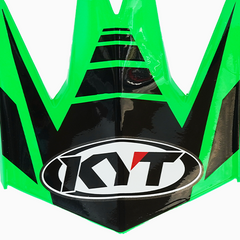 KYT Skyhawk Peak Helmet - Ardor Green