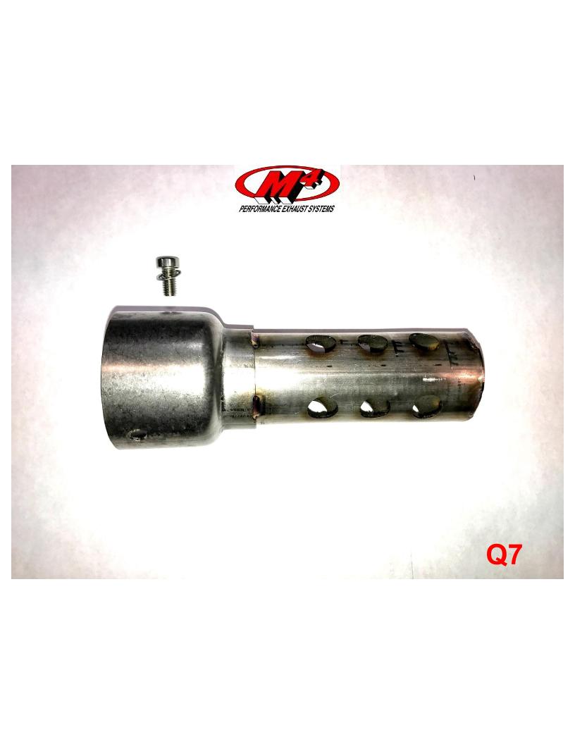 M4 Exhaust Q7 Quiet Insert DB Killer