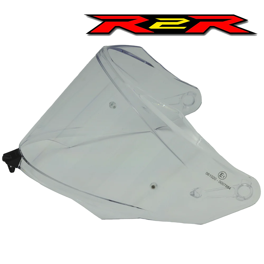 KYT R2R Visors Helmet - Clear