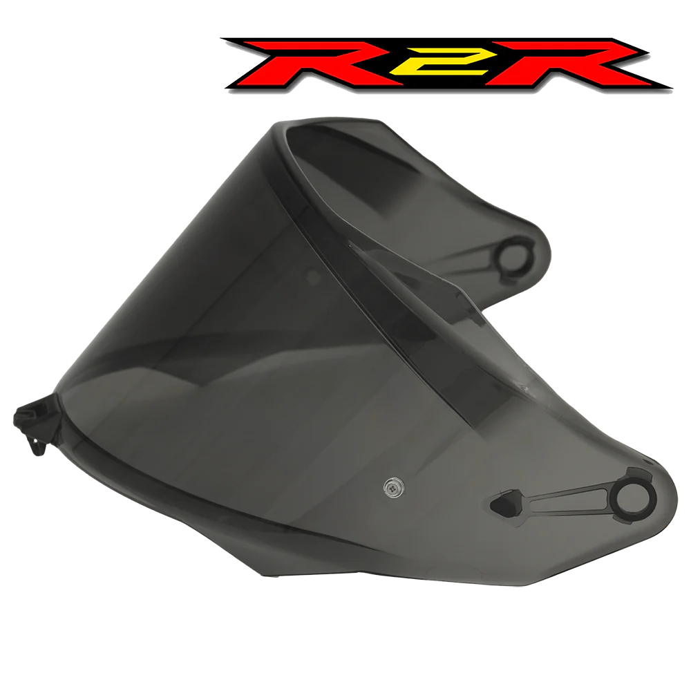 KYT R2R Visors Helmet - Light Smoke BACKORDERED
