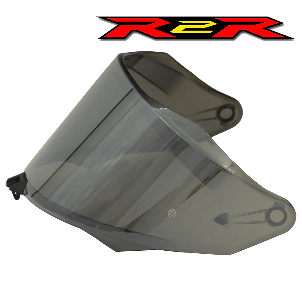 KYT R2R Visors Helmet - Mirror Chrome BACKORDERED
