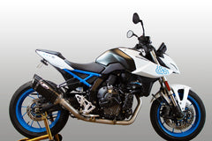 M4 Exhaust Race Full System with Scalene Carbon Canister - 2023-2025 Suzuki GSX-8S/R