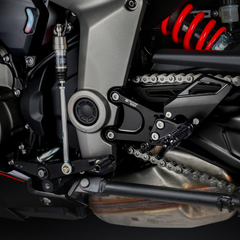 Bonamici Racing Aluminum rearsets Triumph Daytona 660 2024-26