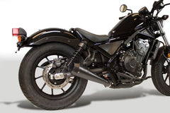M4 Exhaust All Black Retro-Drag Slip-On - HO1012