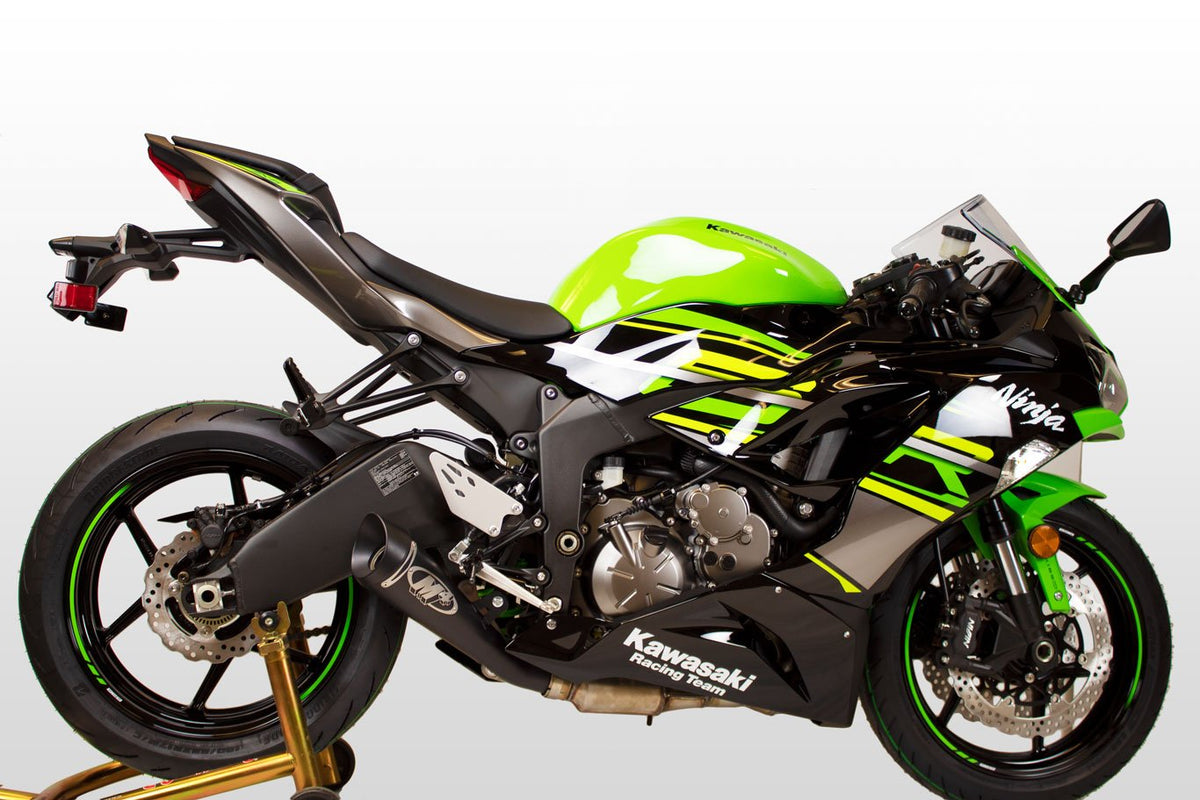 M4 Exhaust Slip-On with Black GP19 Canister - KA6922-GP19