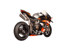 Spark Ducati Panigale V4 S/R Streetfighter "Double Grid-O" Titanium Semi-Full Exhaust System (SingleArm Rear)