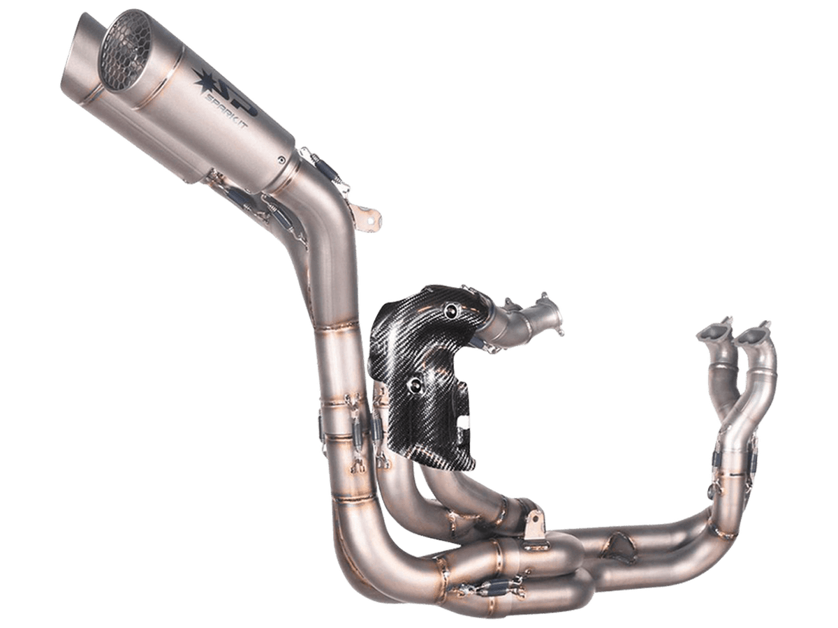 Spark Ducati Panigale V4 S/R Streetfighter "Double Grid-O" Titanium Full Exhaust System (WSBK Evolution)