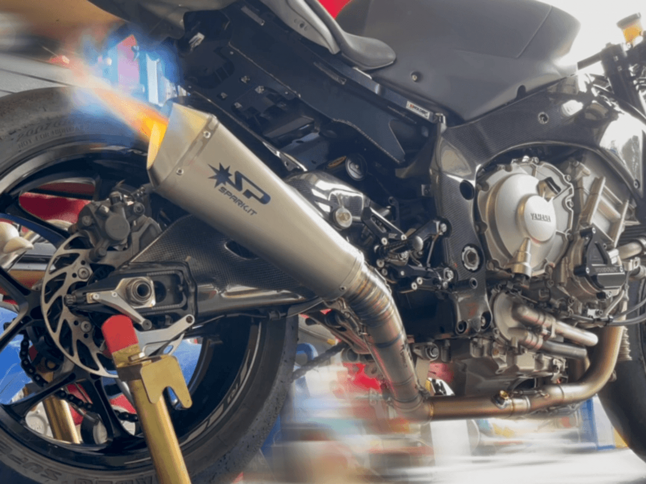 Spark Konix Evo Titanium Full Exhaust Yamaha R1 2015 WSBK | HHR Spark Konix Evo Titanium Full Exhaust Yamaha R1 2015 WSBK | HHR