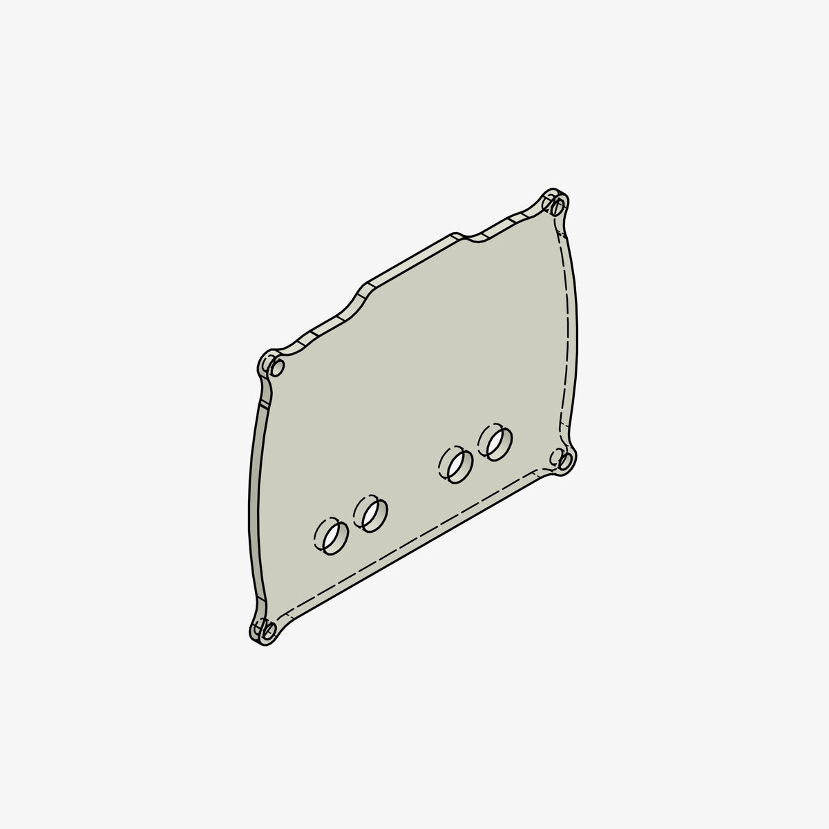 Bonamici Racing Glass Spare Part SOLO 2 - SOLO 2 DL