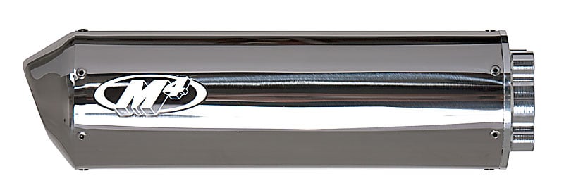 M4 Exhaust Bolt-On System with Polished Canister - SU6432