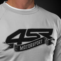 4SR Sweatshirt Motorsport Flag Gray