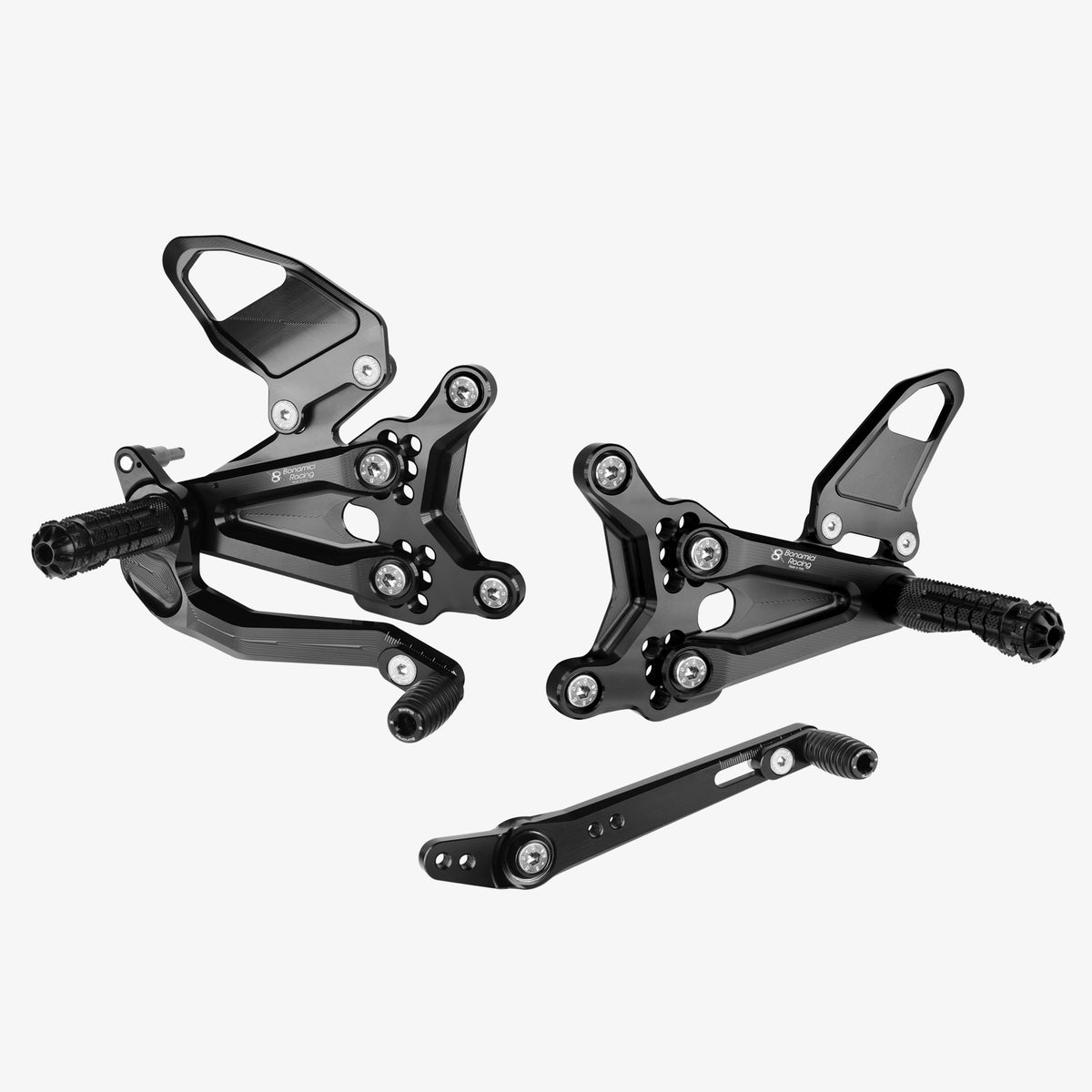 Bonamici Racing Aluminium Rearsets Triumph Speed Triple 1200 RS 2022 -