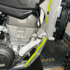 Triumph TF 250 X 2024 - 2025 2 Piece Y Piece Race Design Samco Sport Silicone Radiator Hose Kit