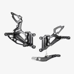 Bonamici Racing Aluminium Rearsets Yamaha YZF R1 (street) 2004 - 2006