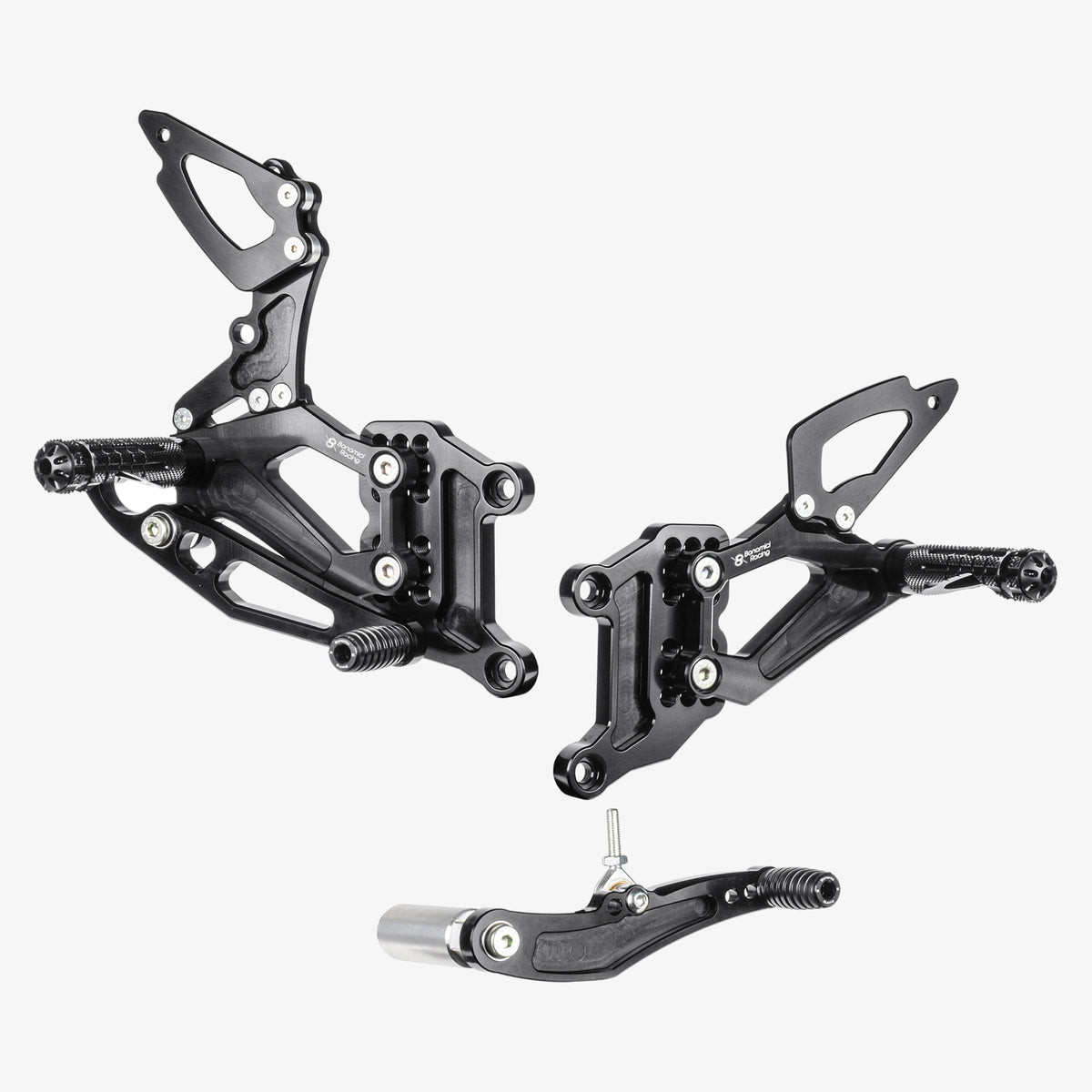 Bonamici Racing Aluminium Rearsets Yamaha YZF R6 2003 - 2005