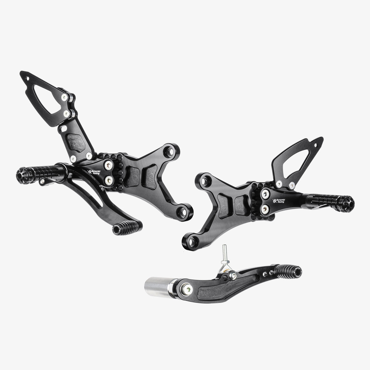Bonamici Racing Aluminium Rearsets Yamaha YZF R1(street) 2007 - 2008