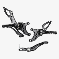 Bonamici Racing Aluminium Rearsets Yamaha YZF R1 2009 - 2014