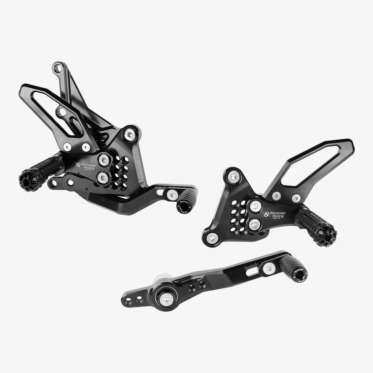 Bonamici Racing Aluminum rearsets Yamaha YZF MT-09 21-25