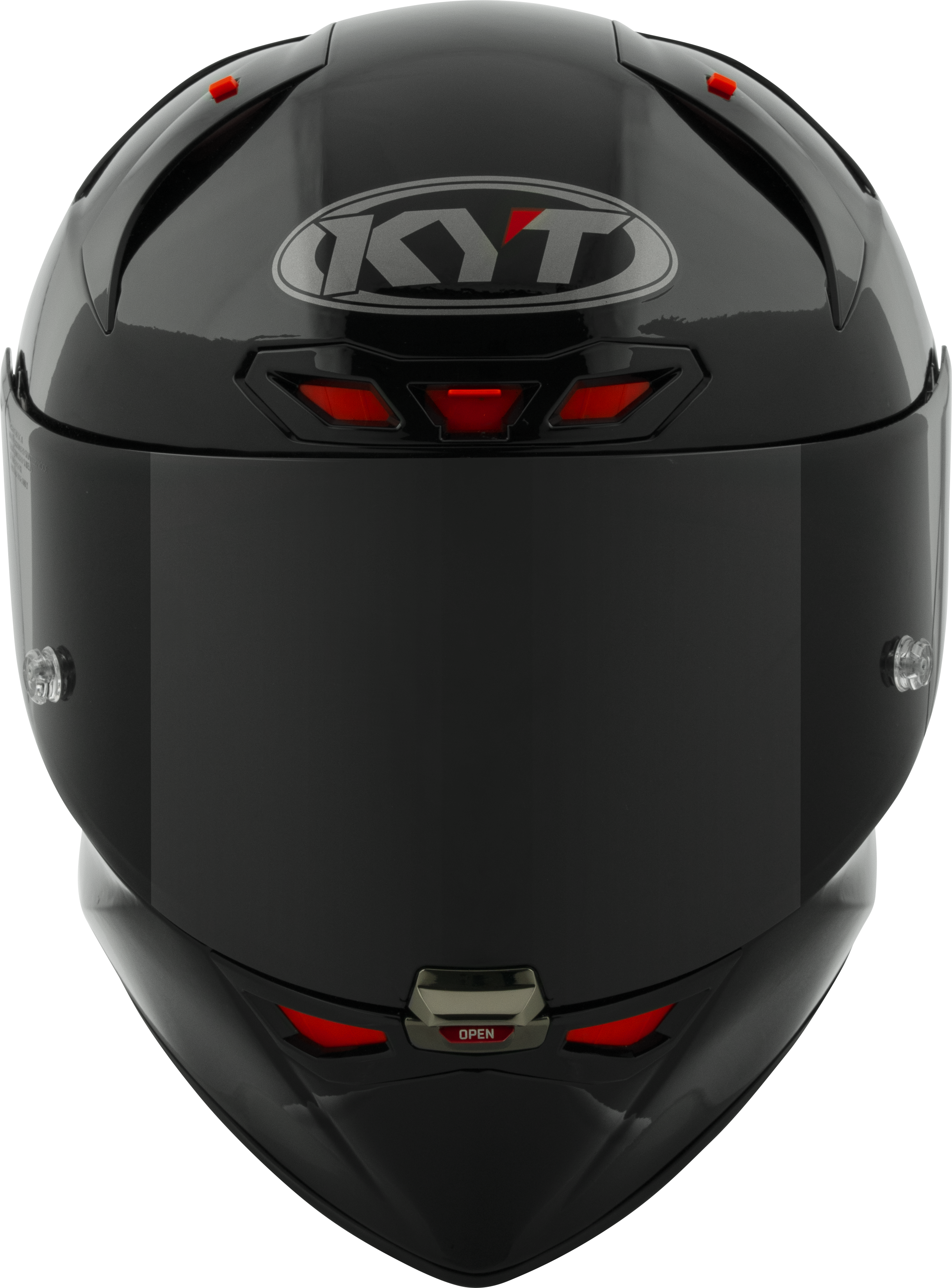 KYT KX-1 Race GP Plain Black Glossy Helmet | HHR Performance KYT KX-1 Race GP Plain Black Glossy Helmet | HHR Performance