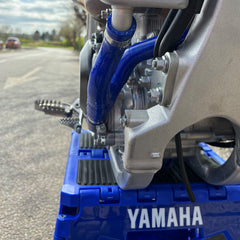 Samco 2024 - 2026 Yamaha YZ 250 F 3 Piece "Race Design" With Moulded Y Piece & Metal Insert Silicone Radiator Coolant Hose Kit