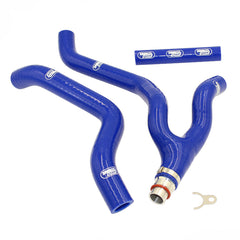 Samco 2024 - 2026 Yamaha YZ 250 F 3 Piece "Race Design" With Moulded Y Piece & Metal Insert Silicone Radiator Coolant Hose Kit