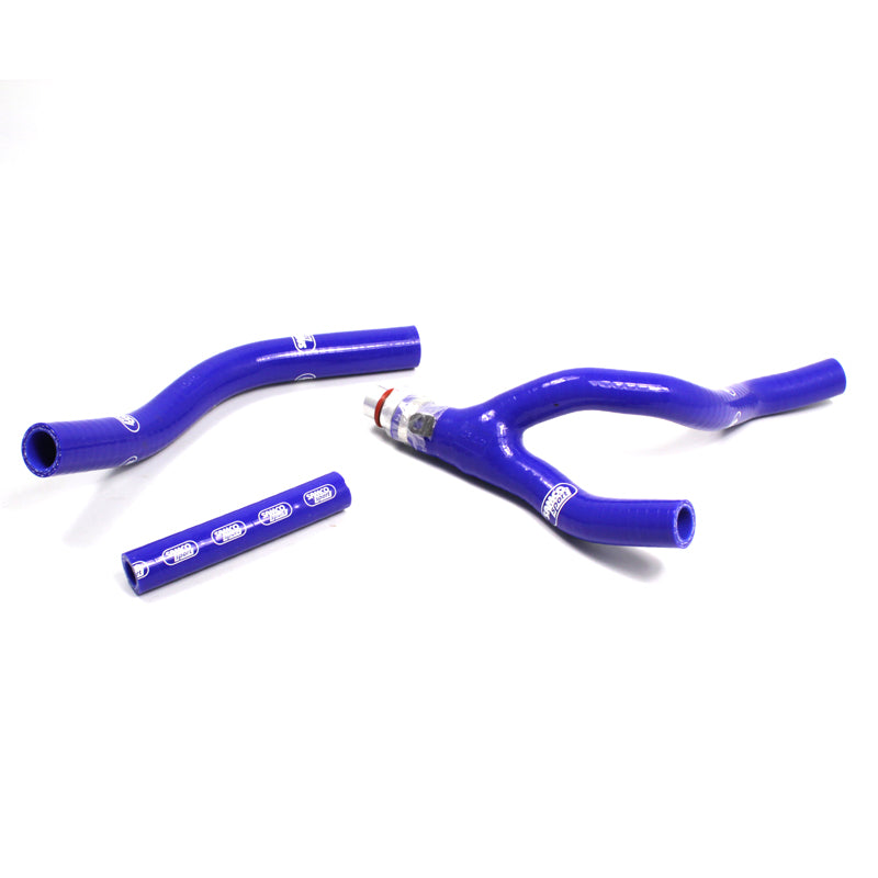 Yamaha YZ 250 F 'Y' Piece Race Design with Alloy Insert 2014-2018 4 Piece Samco Sport Y Piece Race Design Hose Kit
