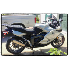 TechSpec BMW K1200 S / K1300 S  (2004 - CURRENT) Includes TP #2 ( PHIL SUTTER DESIGN ) Snake Skin Tank Grips: Free Center Tank Protector 2 Included