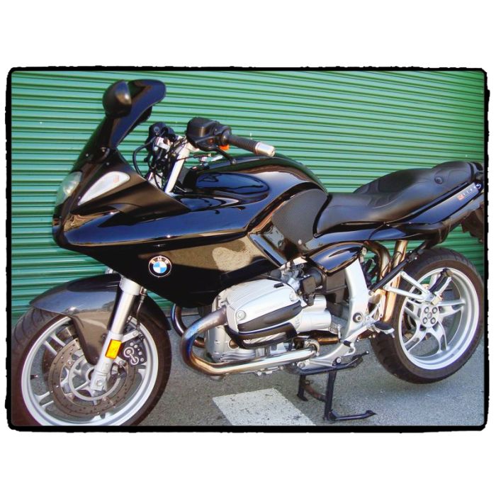TechSpec BMW R1100 S  (1998 - 08) Snake Skin Tank Grips: Free Center Tank Protector 90 Included