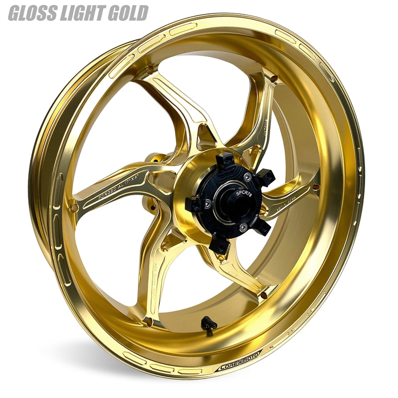 Yamaha R6 Rims Stock Rear Core Moto Apex-6 2003-16 Yamaha R6 6in Rear Forged Wheels | HHR – HHR ...