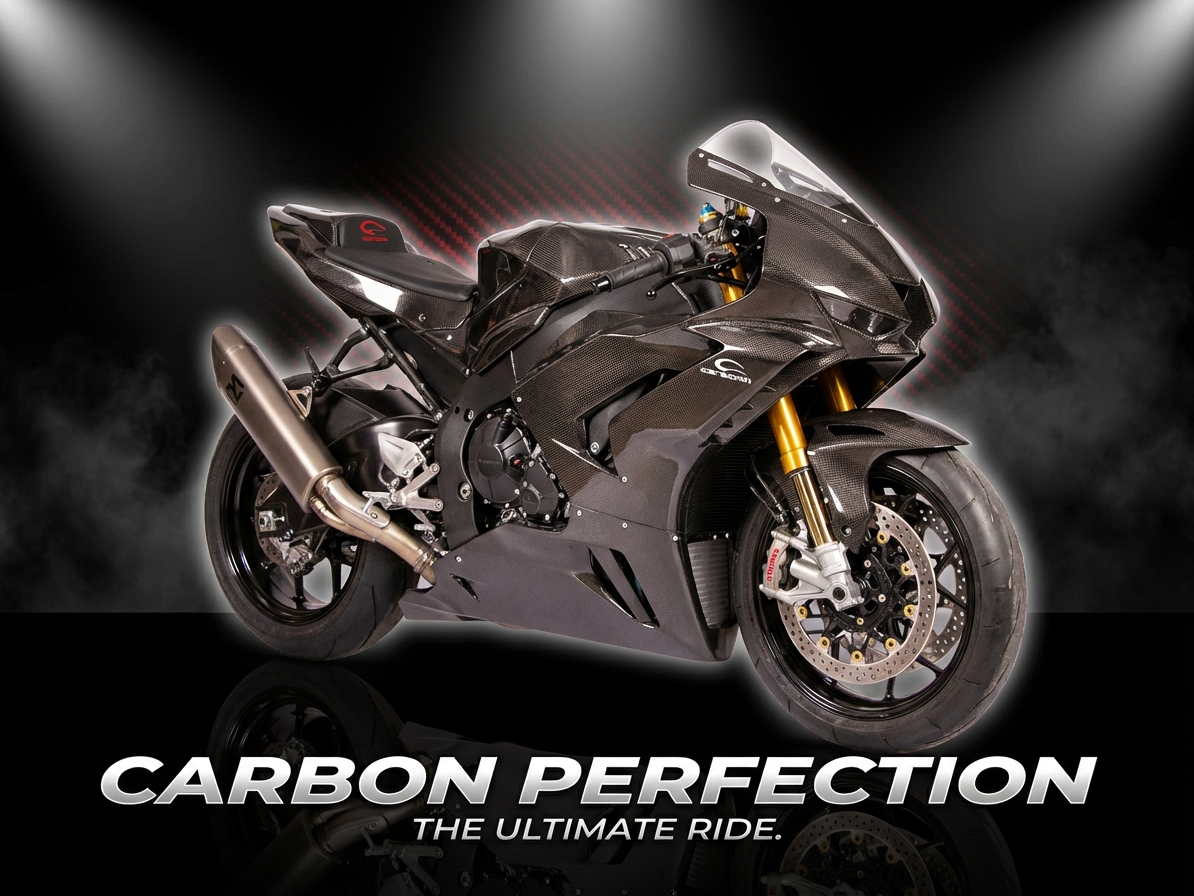 Carbonin Carbon Fiber Race Bodywork 2021-23 Honda CBR1000RR-R