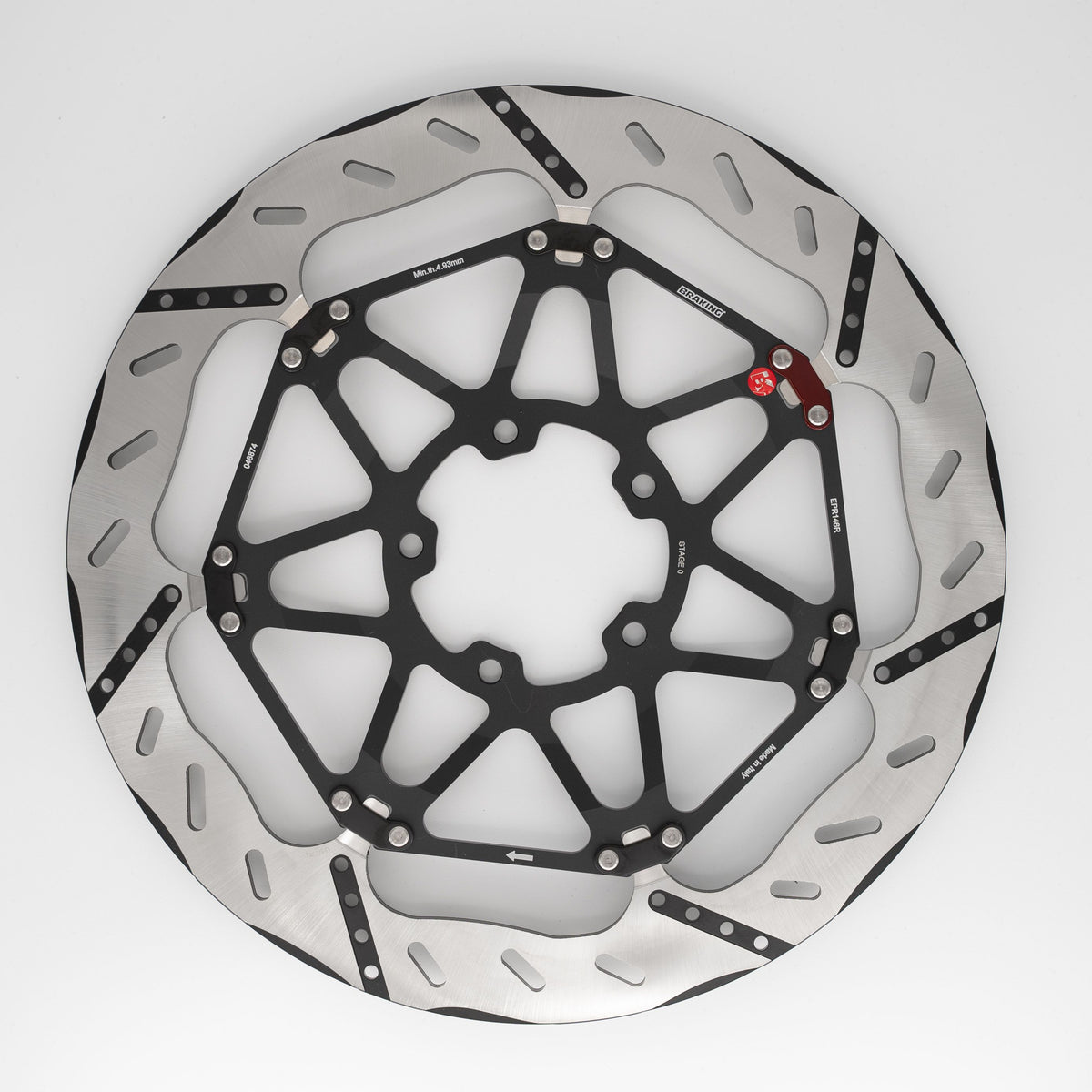 BRAKING EPTA STAGE 0 5.8mm 320mm Left Brake Rotor BMW S1000RR K67 K66 Forged Carbon Wheel