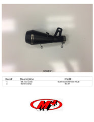 M4 Exhaust GP Black Satin Slip-On System - SU9212-GP