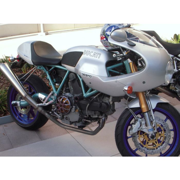 TechSpec DUCATI PAUL SMART 1000 Snake Skin Tank Grips