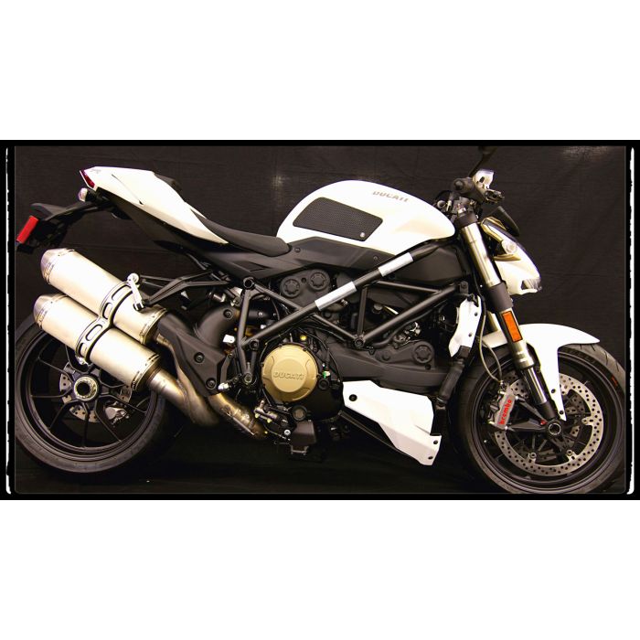 TechSpec DUCATI STREET FIGHTER 848 (2008 - 2015) Snake Skin Tank Grips