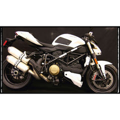 TechSpec DUCATI STREET FIGHTER 848 (2008 - 2015) Snake Skin Tank Grips