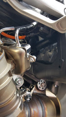 Fren Tubo Kevlar ABS Brake lines Honda CBR1000RR-R SP  2021 (Brembo Caliper) Black Banjo \ Black Fitting \ Red Line