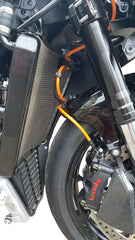 Fren Tubo Kevlar ABS Brake lines Honda CBR1000RR-R SP  2021 (Brembo Caliper) Black Banjo \ Black Fitting \ Red Line