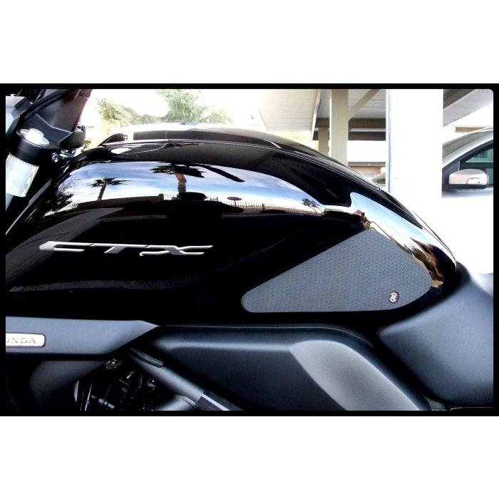 TechSpec HONDA CTX 700 / CTX 700 N / CTX 1300 (2014 - CURRENT) Snake Skin Tank Grips: Free Center Tank Protector Included